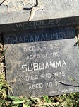 MOODLEY Dharamalingum -1969 & Subbamma -1995