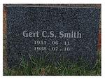SMITH Gert C.S. 1931-1988