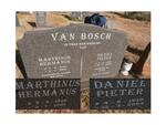 BOSCH Marthinus Hermanus, van 1926-2000 & Daniel Pieter 1930-2004