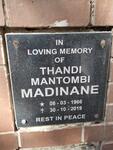 MADINANE Thandi Mantombi 1966-2019