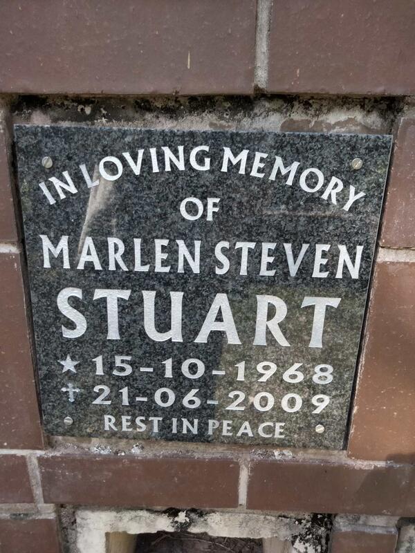 STUART Marlen Steven 1968-2009