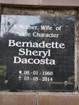 DACOSTA Bernadette Sheryl 1968-2014