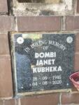 KUBHEKA Dombi Janet 1945-2020