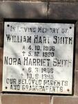 SMITH William Hart 1906-1990 & Nora Harriet 1906-1995