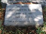 AULD Margaretta M. 1863-1965
