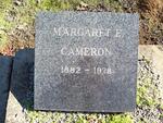 CAMERON Margaret E. 1882-1978