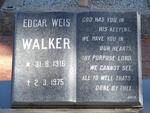 WALKER Edgar Weis 1916-1975