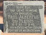 PLESSIS Paul Albertus, du 1949-1949