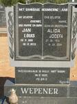 WEPENER Jan Louis 1905-1973 & Alida Jocefa 1914-2004
