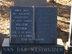 WESTHUIZEN Willem Storm, van der 1898-1983 & Rachel Lena LAZARUS 1904-1986