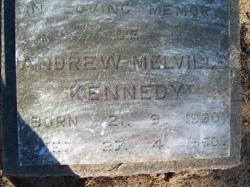 KENNEDY Andrew Melville 1880-1960