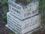 YOUNG Beverley E. 1963-1964 :: YOUNG Kathryn Lee 1971-1971