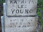 YOUNG Kathryn Lee 1971-1971