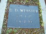 WEBSTER C.D. 1927-1984
