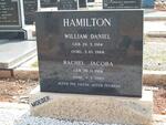 HAMILTON William Daniel 1914-1968 & Rachel Jacoba 1914-1990