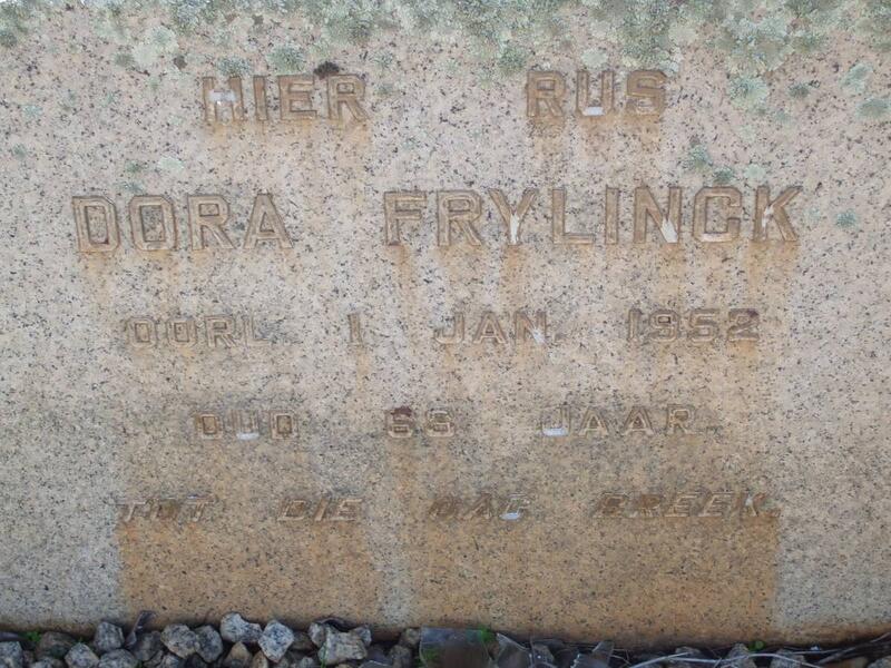 FRYLINCK Dora -1952