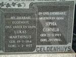 GELDENHUYS Lukas Marthinus 1914-1977 & Sophia Cornelia 1911-1984