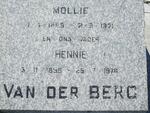 BERG Hennie, van der 1895-1976 & Mollie 1899-1971