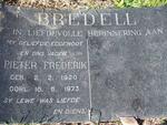 BREDELL Pieter Frederik 1920-1973