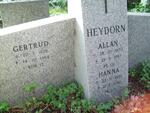 HEYDORN Allan 1900-1987 & Hanna 1902-1990 :: HEYDORN Getrud 1928-1984