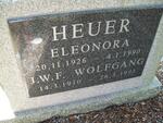 HEUER J.W.F. Wolfgang 1910-1993 & Eleonora 1926-1990