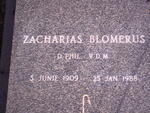 BLOMERUS Zacharias 1909-1988