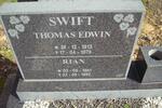 SWIFT Thomas Edwin 1913-1979 :: SWIFT Rian 1961-1992
