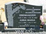 ZYL Ebenhaezer, van 1913-2002 & Anna Maria 1925-1998