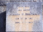 BOONZAAIER Jacomina H. 1912-1927