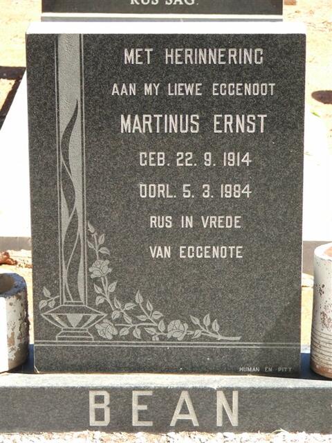 BEAN Martinus Ernst 1914-1984