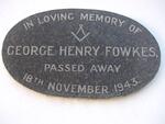 FOWKES George Henry -1943