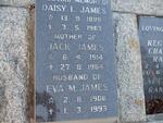JAMES Daisy L. 1888-1967 :: JAMES Jack 1914-1984 :: JAMES Eva M. 1908-1993