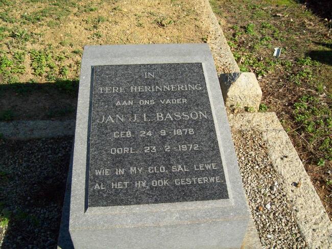 BASSON Jan J.L. 1878-1972