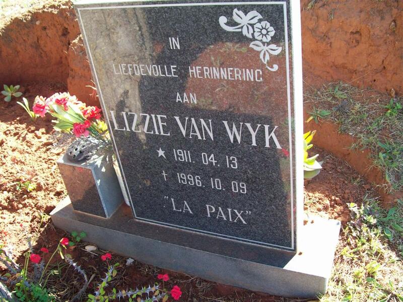 WYK Lizzie, van 1911-1996