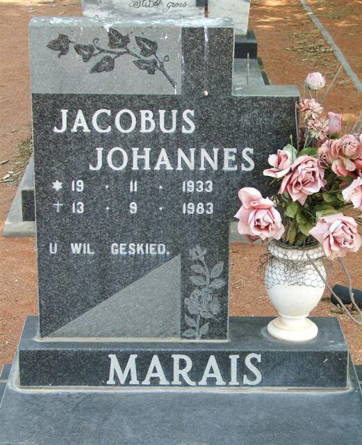 MARAIS Jacobus Johannes 1933-1983