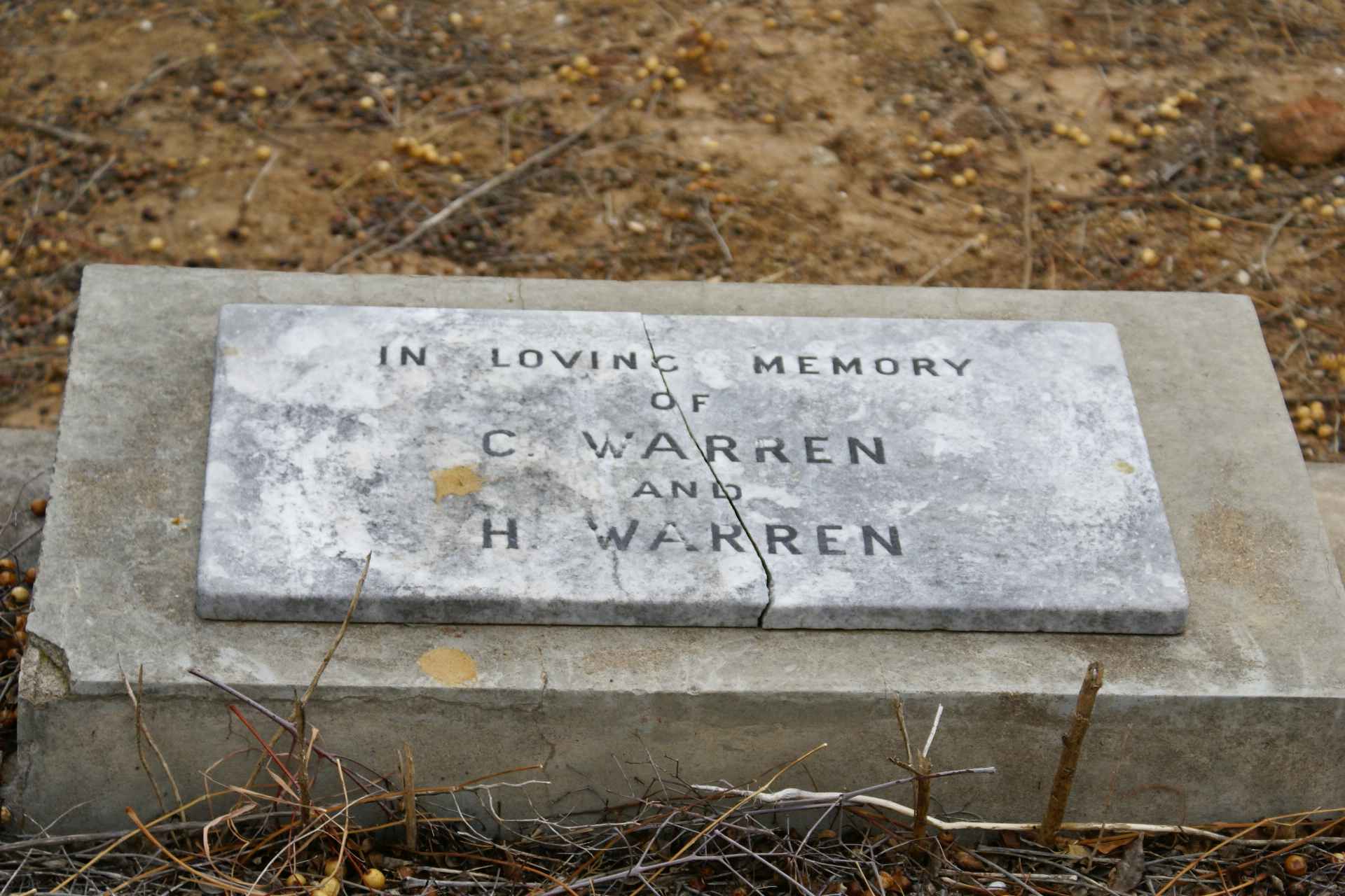 WARREN C. :: WARREN H.