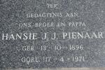 PIENAAR J.J. 1896-1971