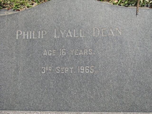 DEAN Philip Lyall 1949-1965