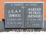 ZYL Barend Petrus, van 1959-  & J.G.A.P. 1963-2004