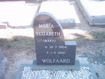 WOLFAARDT Maria Elizabeth 1904-1990