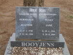 BOOYJENS Hermanus Joachim 1930-1984 & Peggy Jane 1938-2004