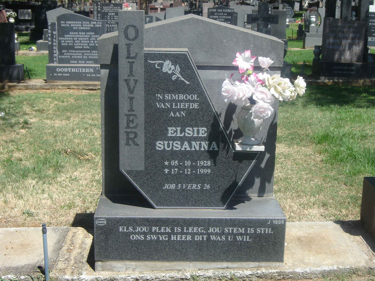 OLIVIER Elsie Susanna 1928-1999