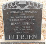 HEPBURN Henry 1914-1969