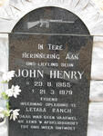HENRY John 1955-1979