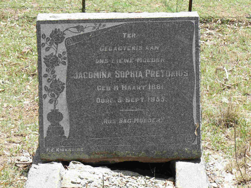 PRETORIUS Zacharias Philippus Johannes 1913-1944