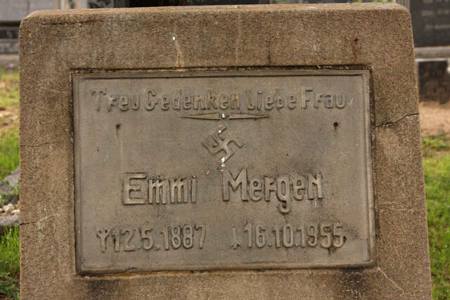 MERGEN Emmi 1887-1955