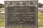 MARITZ J.S. 1883-1931 & M.E. V.D. MERWE 1893-1968