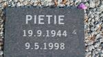 DEMPERS Pietie 1944-1998