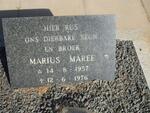 MAREE Marius 1957-1976