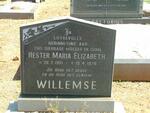 WILLEMSE Hester Maria Elizabeth 1901-1978